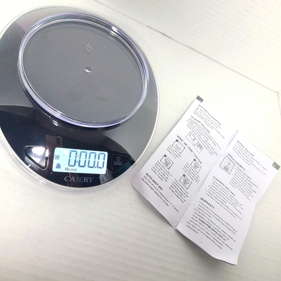 Camry Digital Kitchen Food Scale with Detachable Bowl NEW IN BOX - Picture 3 of 7